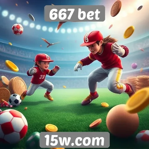 Diversidade de jogos disponíveis no site 667 bet